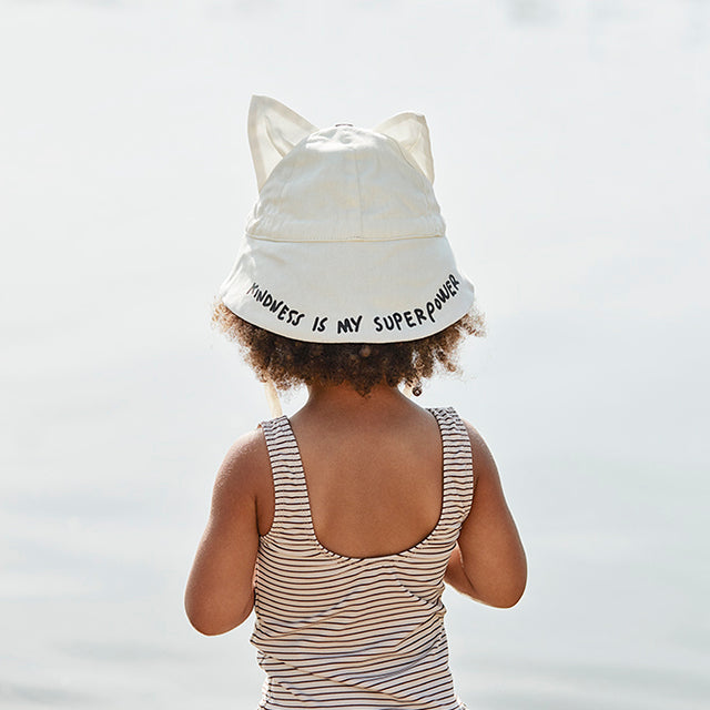 Elodie Details Päikesekübara kassikõrvad (vaniljevalge)