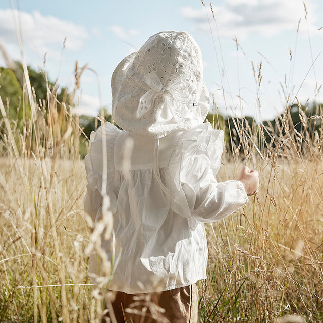 Inglise pitsist päikesemüts Elodie Details (Embroidery Anglaise)