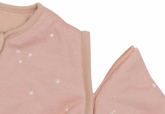 Jollein miegmaišis su nusegamomis rankovėmis Twinkling Wild Rose