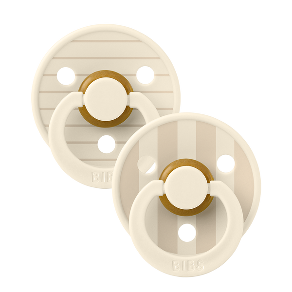 BIBS Studio Collection lutikomplekt suurus 1 (0-6 kuud) Pin Ivory Vanilla Mix 