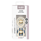 BIBS Studio Collection lutikomplekt suurus 1 (0 - 6 kuud) Pin Steel Blue Mix 