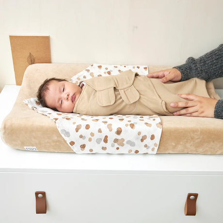 Meyco Baby kūdikio vystymo miegmaišis 0–3 mėn., Sand – TOG 1.0