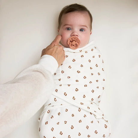 Meyco Baby kūdikio vystymo miegmaišis 0–3 mėn., Mini Panther Soft Pink – TOG 1.0