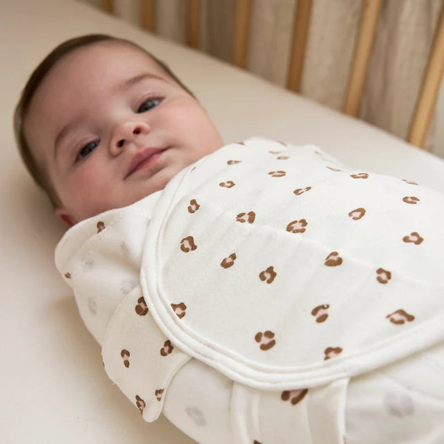 Meyco Baby kūdikio vystymo miegmaišis 0–3 mėn., Mini Panther Soft Pink – TOG 1.0
