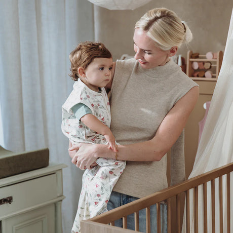 Meyco Baby medvilninis kūdikio miegmaišis Flower  Multicolour, TOG 0.3