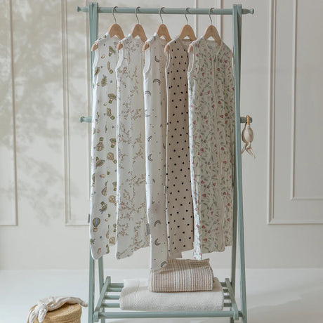 Meyco Baby medvilninis kūdikio miegmaišis Flower  Multicolour, TOG 0.3