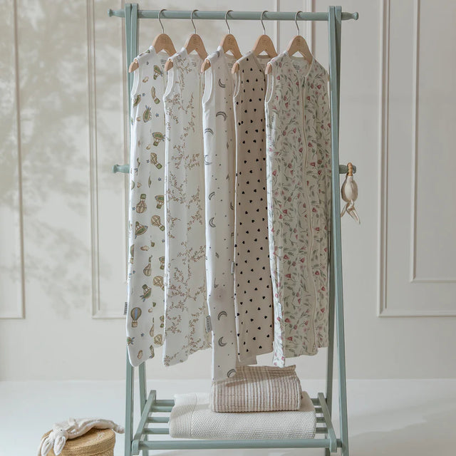 Meyco Baby medvilninis kūdikio miegmaišis Flower  Multicolour, TOG 0.3