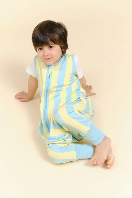 Molis&Co pižama - miegmaišis su kojytėmis TOG 0.5 Blue Sunshine