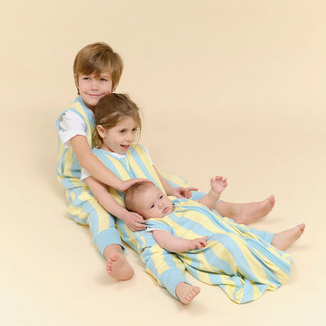 Molis&Co pižama - miegmaišis su kojytėmis TOG 0.5 Blue Sunshine