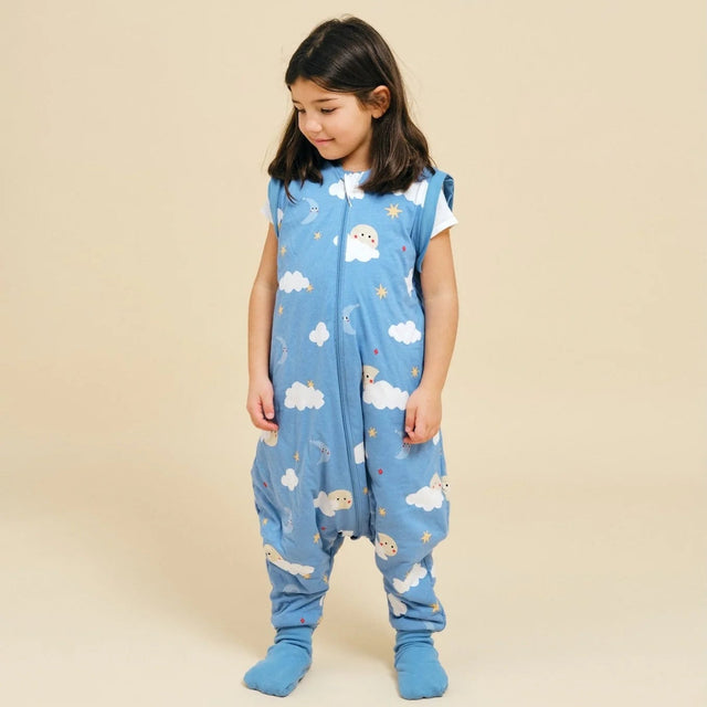 Molis&Co pižama - miegmaišis su rankovėmis, kojytėmis ir atverčiamomis kojinėmis TOG 1 Good night