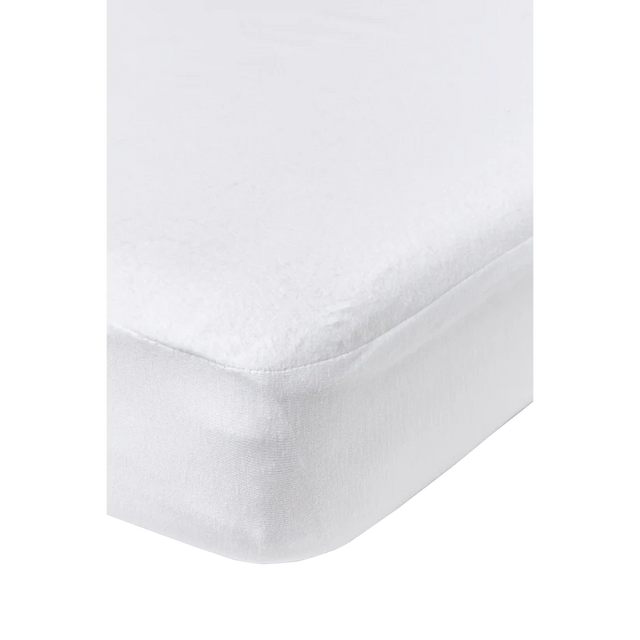 Meyco Baby neperšlampama paklodė su guma 60 × 120 cm, White