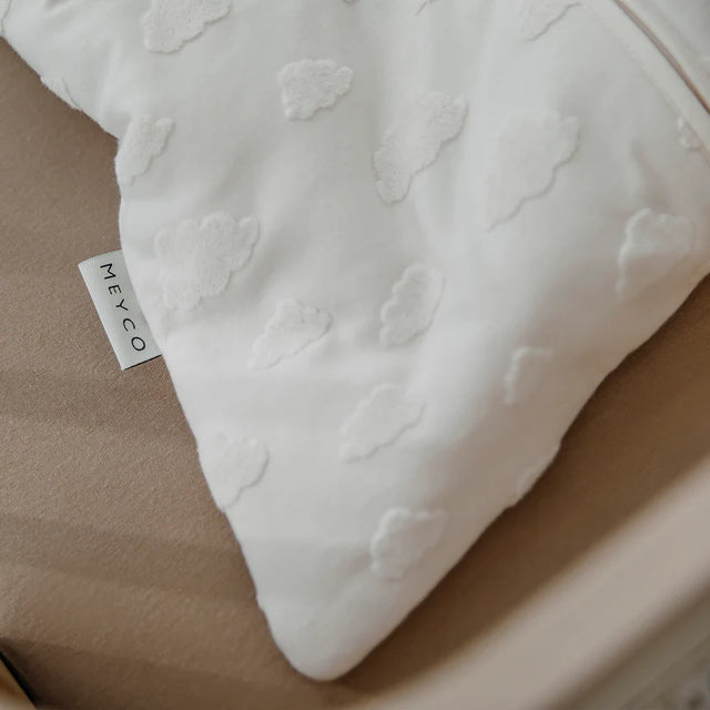 Meyco Baby kūdikio miegmaišis su nusegamomis rankovėmis Clouds Natural, TOG 3.0