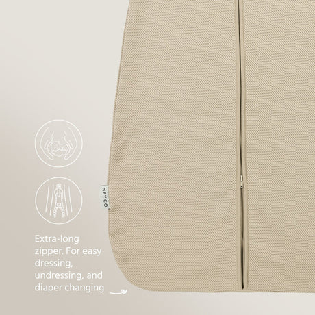 Meyco Baby Studio kūdikio miegmaišis Classic Sand, TOG 1.0