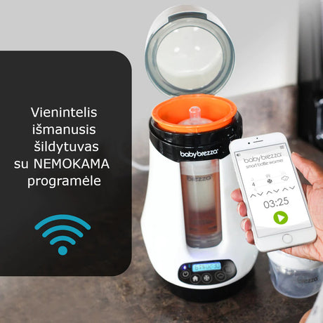 Baby Brezza Safe ja Smart nutikas pudelisoojendaja 