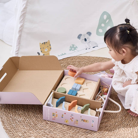 Taf Toys kahepoolne pehme raamat väikelastele "Lugu"