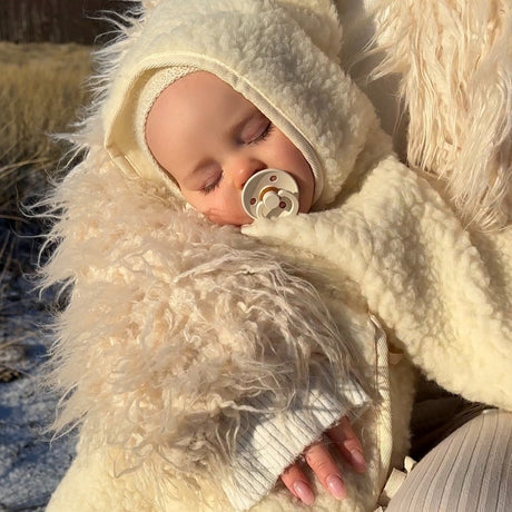 BIBS lutikomplekt suurus 1 (0 - 6 kuud) Iron / Baby Blue 