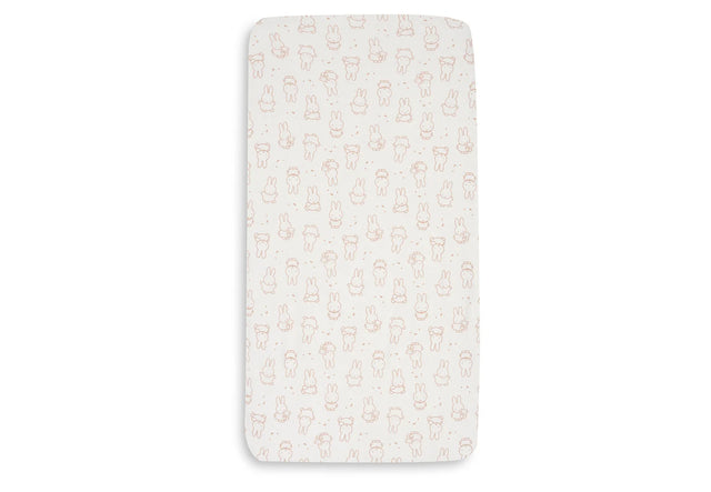 Jollein jersey paklodė su guma Miffy Moments - Light Terra