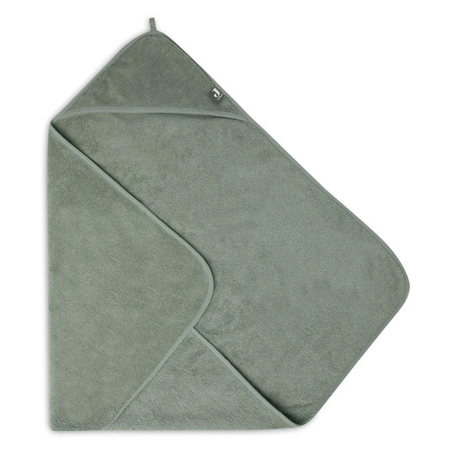 Jollein vonios rankšluostis su gobtuvu Terry Ash Green  75x75 cm
