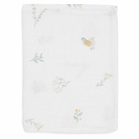 Jollein muslino vystyklai Lovely Birds 3 vnt. 15x20 cm