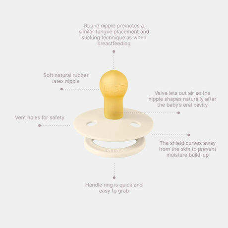 BIBS lutikomplekt suurus 2 (6 - 18 kuud) Sky Blue / Baby Blue 