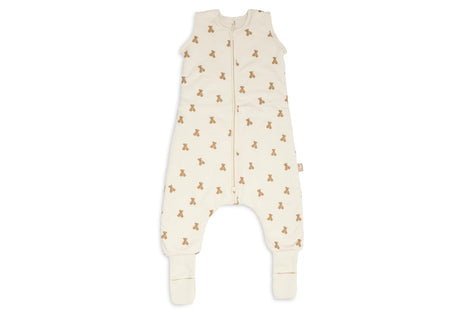 Jollein pižama - miegmaišis su rankovėmis, kojytėmis ir atverčiamomis kojinėmis TOG 2.5 -3.5 Mini Teddy Bear