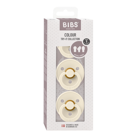 BIBS lutikomplekt Color Try-it 3 tk. Elevandiluu 