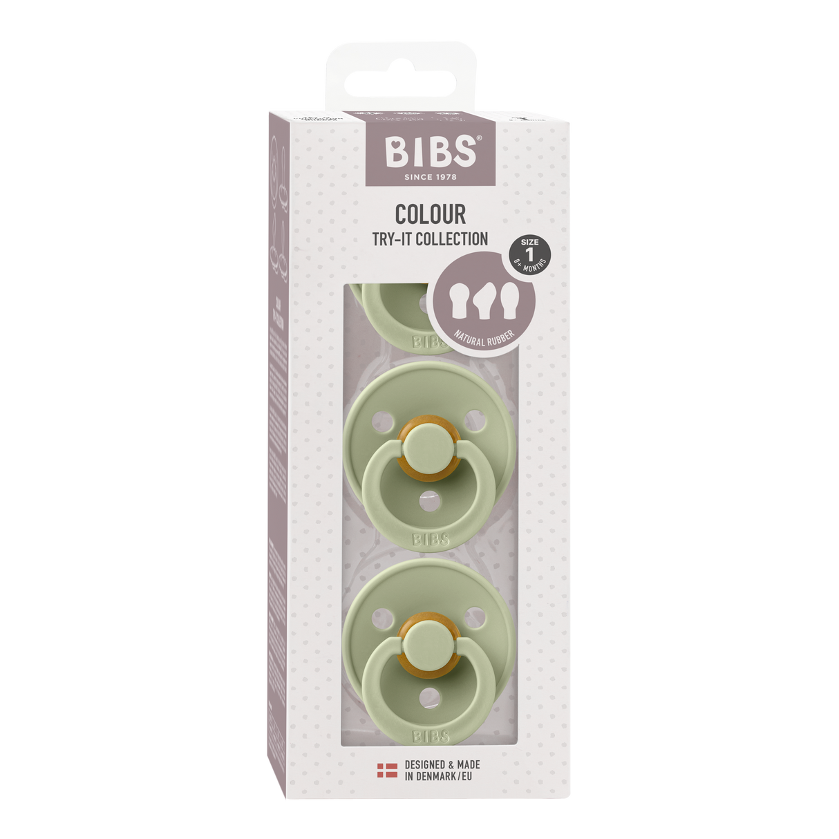 BIBS lutikomplekt Color Try-it 3 tk. Salvei 