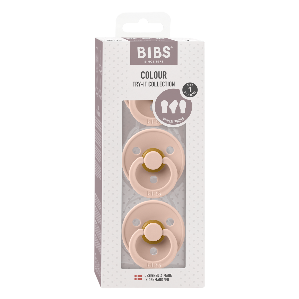BIBS lutikomplekt Color Try-it 3 tk. Põsepuna 
