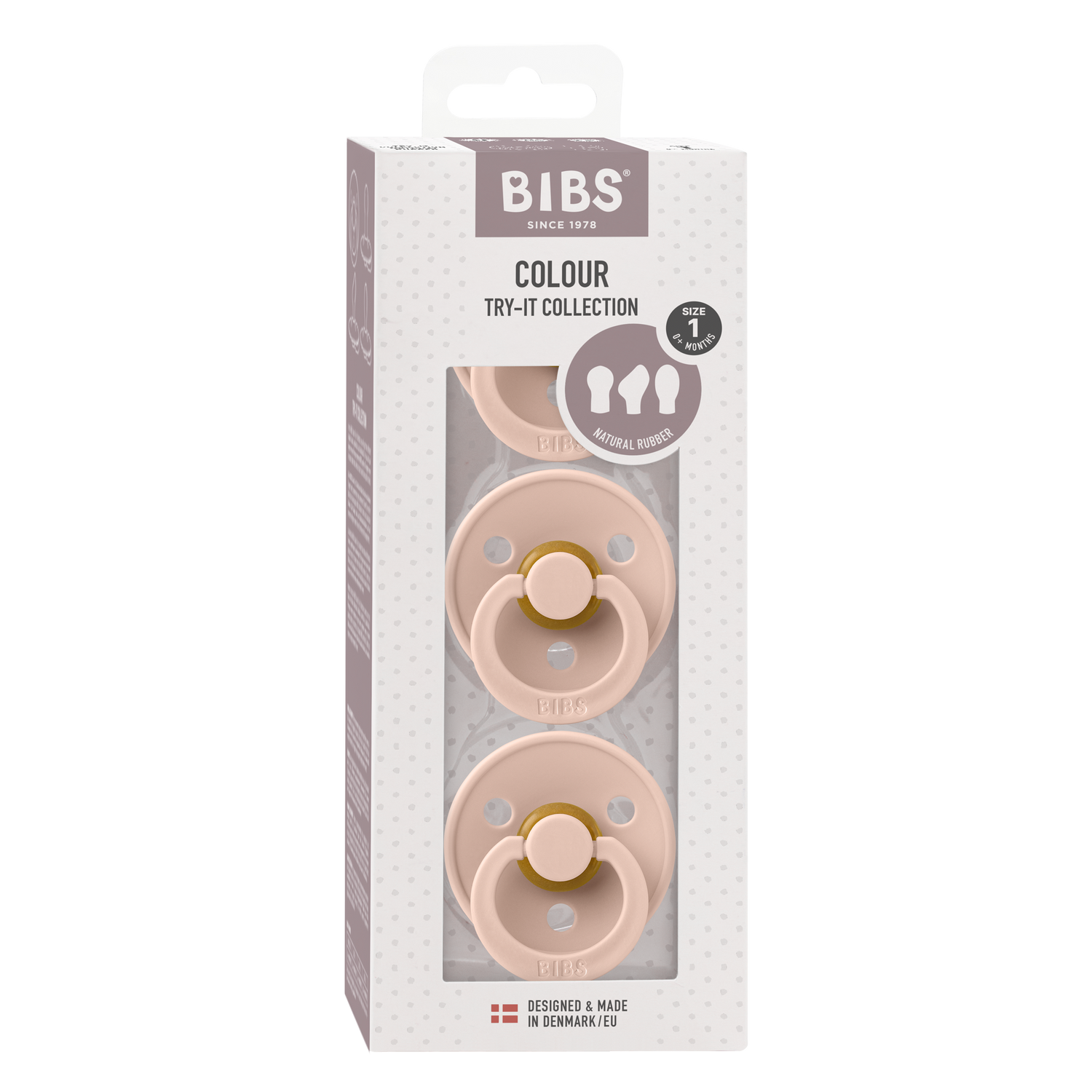 BIBS lutikomplekt Color Try-it 3 tk. Põsepuna 