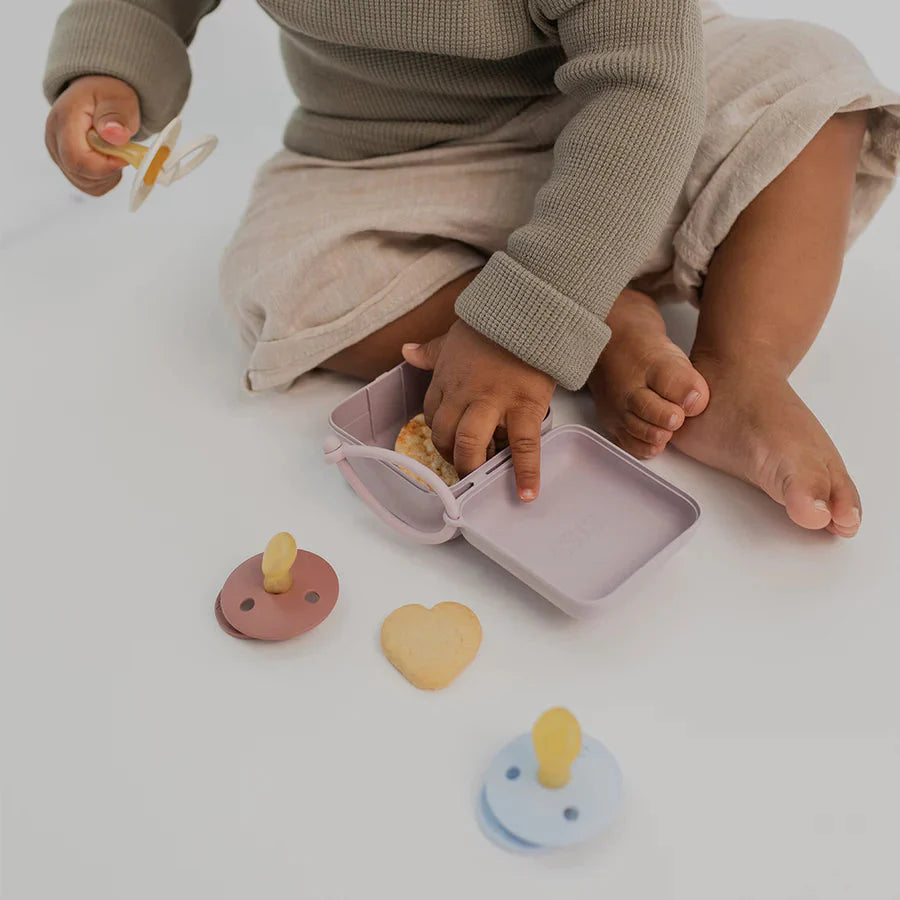 BIBS lutikohver - suupistekarp Dusky Lilac 
