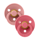 BIBS luti komplekt suurus 1 (0-6 kuud) Sümmeetriline tolmune roosa / korall 