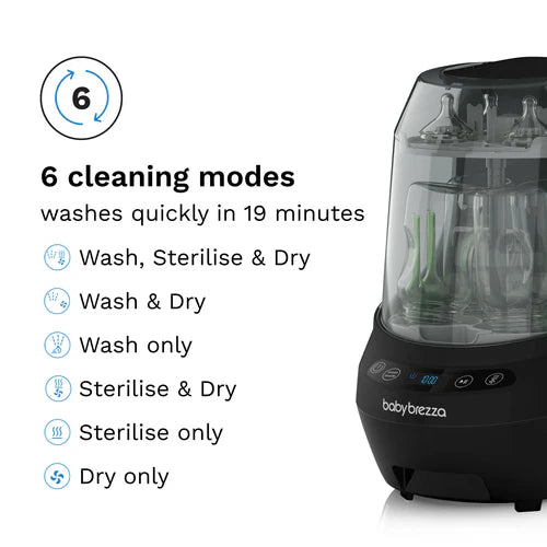 Baby Brezza Bottle Washer Pro pudelipesuseade 