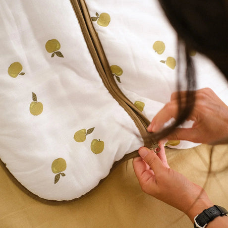 Molis&Co kūdikio miegmaišis iš bambuko muslino TOG 2.5 Apples