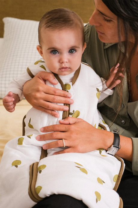 Molis&Co kūdikio miegmaišis iš bambuko muslino TOG 2.5 Apples