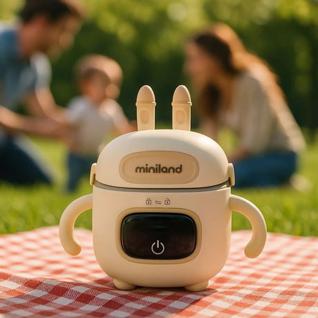 Miniland Warmy Food On The Go nešiojamas kūdikių maisto šildytuvas 400 ml