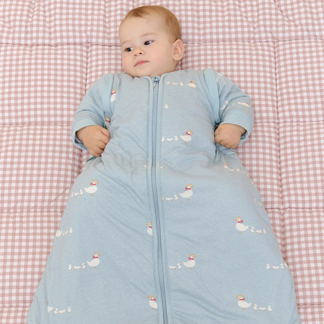 Molis&Co kūdikio miegmaišis  su nusegamomis rankovėmis TOG 2.5 Duck Family