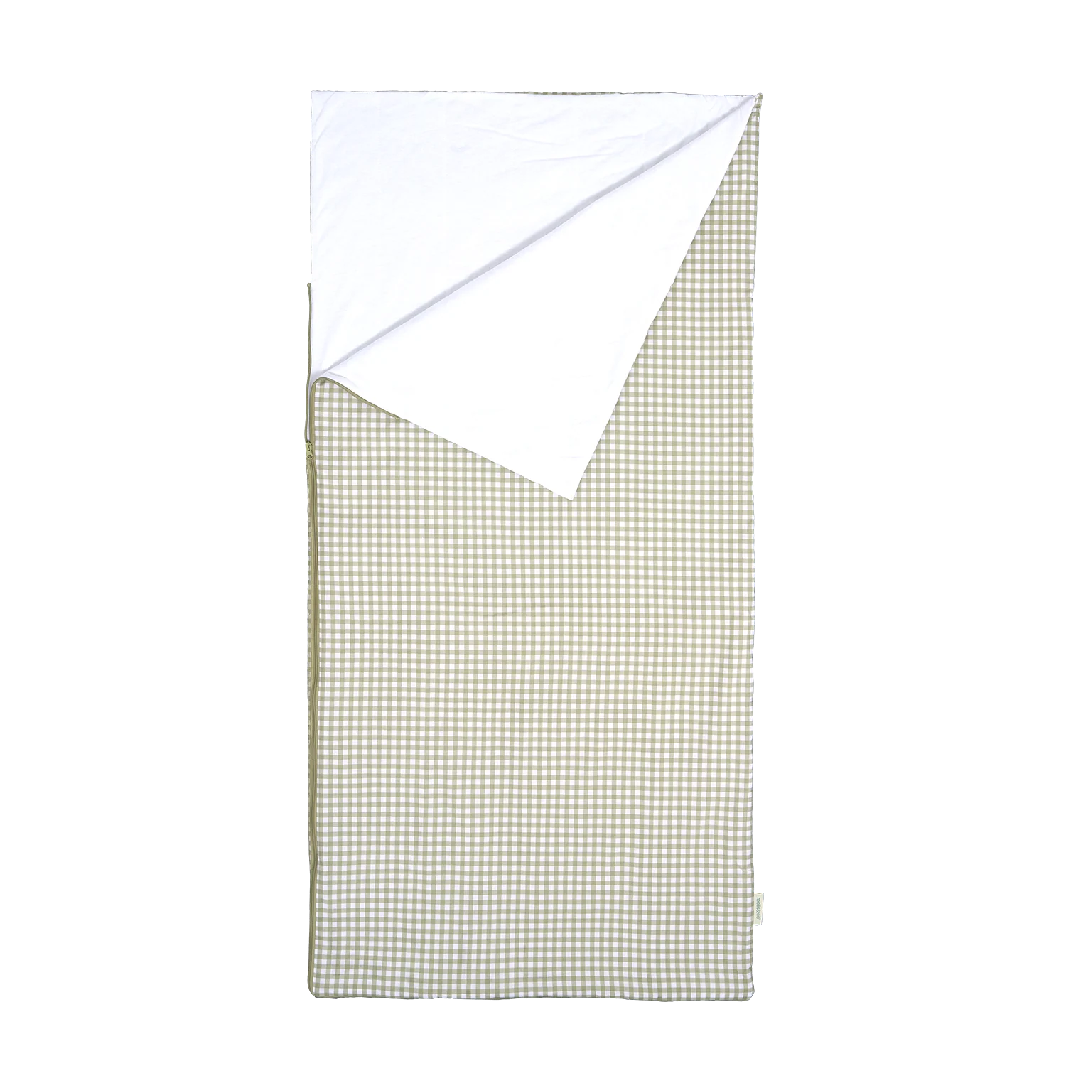 Molis&Co vaikiškas miegmaišis su antklode ir pagalvės užvalkalu Mint Tea 70 x 140