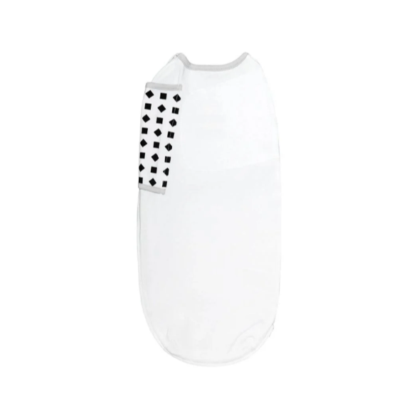 Nanit Breathing Wear Swaddle nutikas magamiskott (0-3 kuud) (valge)