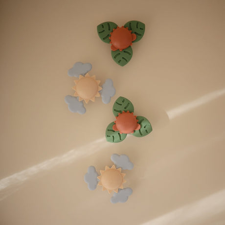 Mushie hariv mänguasja tassitorn – põhivärvid (originaal) 