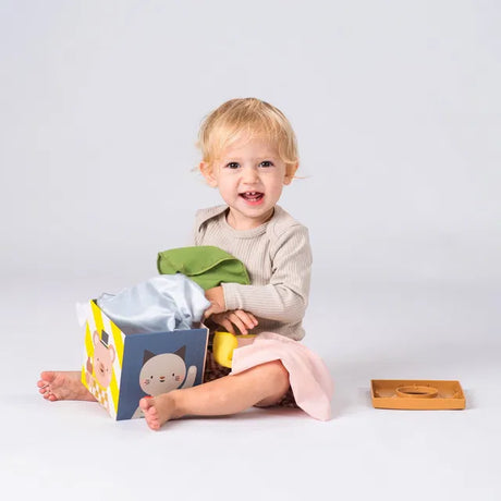 Taf Toys kahepoolne pehme raamat väikelastele "Lugu"