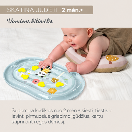 Taf Toys Tummy Time Discovery Kit lavinamasis rinkinys kūdikiui, 4 dalių