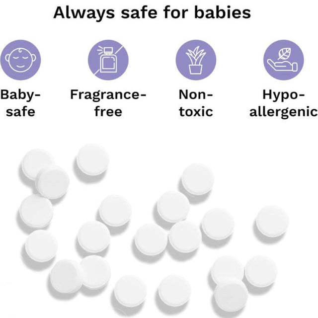 Baby Brezza Bottle Washer Pro nukalkinimo tabletės, 20 vnt.
