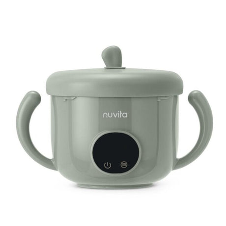 Nuvita Pappa'n'Go įkraunamas nešiojamas kūdikio maisto šildytuvas, 470 ml