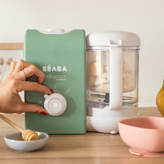 BEABA Babycook Express trintuvas-garintuvas Sage Green