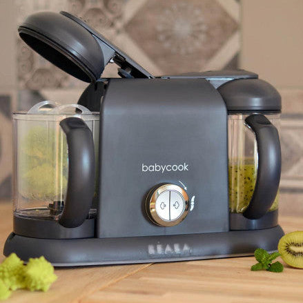 BEABA Babycook Plus trintuvas-garintuvas 4in1, Dark Grey