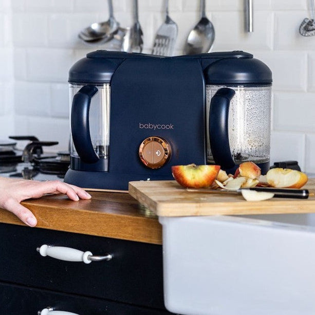 BEABA Babycook Plus trintuvas-garintuvas 4in1, Night Blue