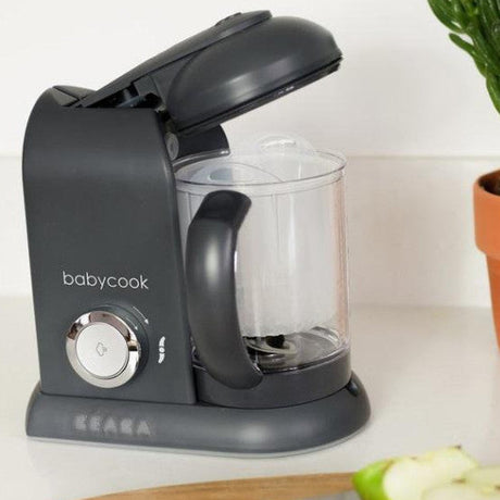 BEABA Babycook Solo 4in1 trintuvas-garintuvas, tamsiai pilkas