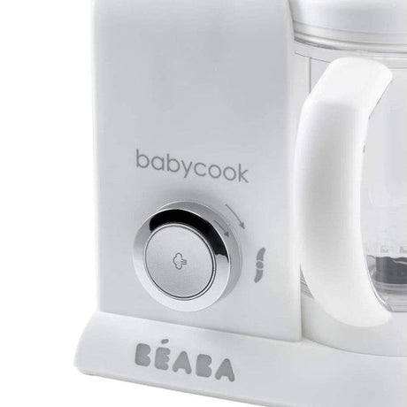BEABA Babycook Solo 4in1 trintuvas-garintuvas, white / silver