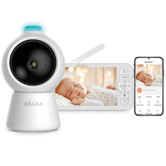 BEABA Zen Smart AI Video kūdikio monitorius su kamera ir programėle