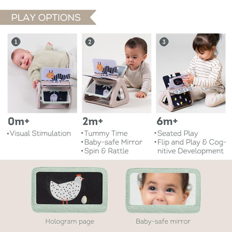 Taf Toys kahepoolne pehme raamat väikelastele "Lugu"